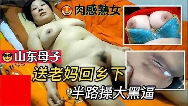母子乱伦送老妈回乡下半路车震干逼视频