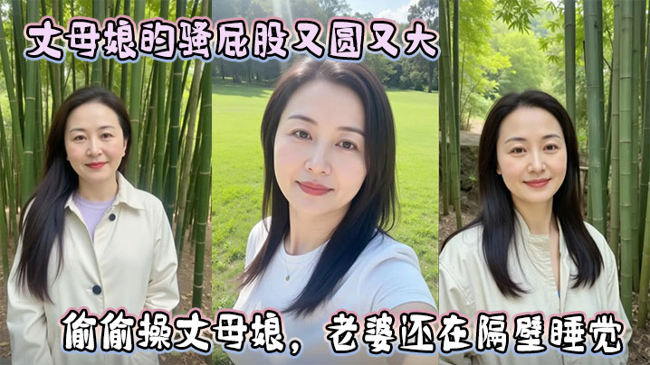 家庭乱伦丈母娘的骚屁股又圆又大偷偷操丈母娘媳妇还在隔壁睡觉视频